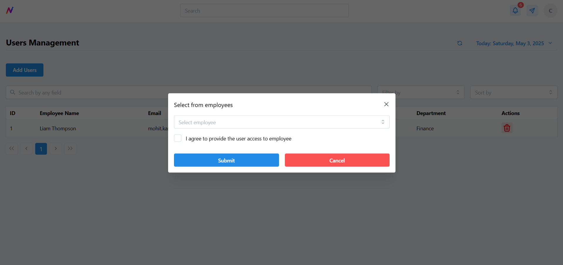 User Access & Login